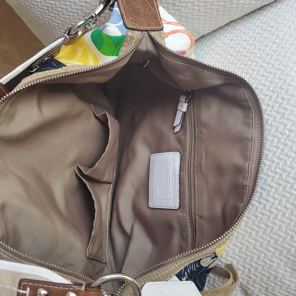 Coach Hamptoms Patchwork Hobo Bag - Picture 6 of 17